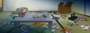 Dex's room in the anime.