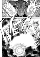 Double Earth Crush in the Rockman X3 manga.