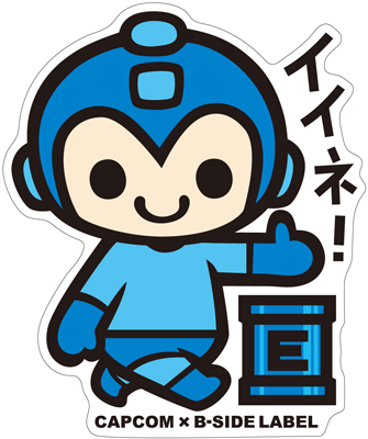 CAPCOM)ロックマン｢ドットロックマン｣ – B-SIDE LABEL