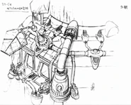 075 - Lab (Rough).jpg (90 KB) Close-up rough design sketch of Lab exterior.