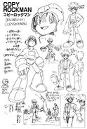 Copy Rockman's concept art from Rockman Megamix Vol.2.