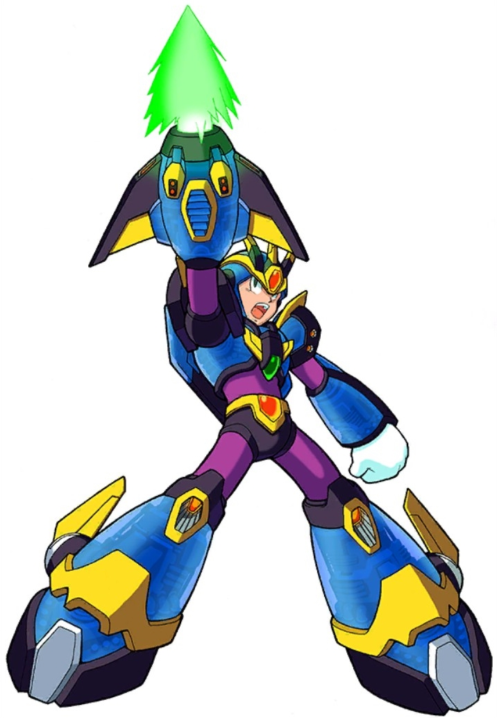 megaman x5 gaea armor