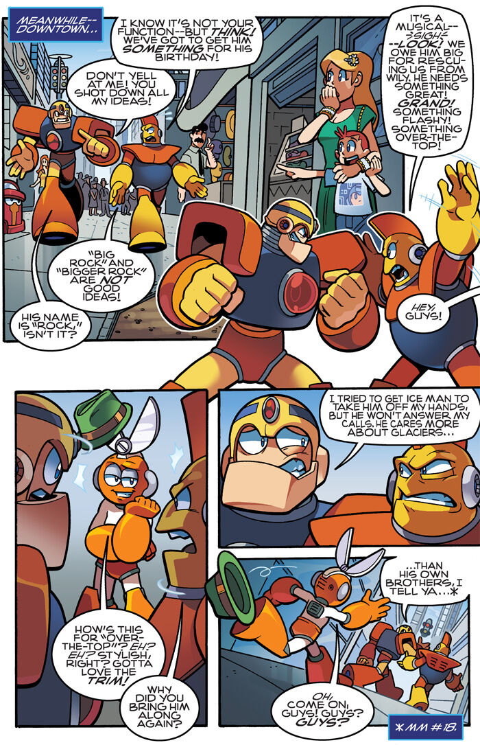 Mega Man (character)/Archie Comics, MMKB