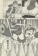 Spikes in the Rockman World 3 manga.