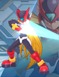 Zero (Z) 3D model in Mega Man X DiVE.