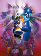 Rockman & Forte Super Famicom cover art.