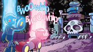 Wily Castle in the Mega Man comic.