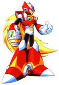 Zero standing in Mega Man X3.