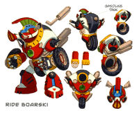 Concept art of Ride Boarski.