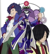 Rockman EXE Beast+ illustration.