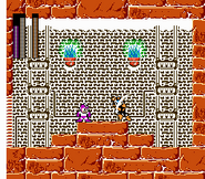 Flash Stopper against Pharaoh Man in Mega Man 4.