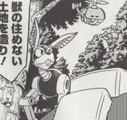 MegamixForestBots.png (313 KB) Heli Butons with a Robbit in Mega Man Megamix.