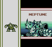 Neptune's Stage Selected Screen in Mega Man V.