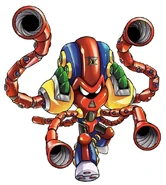 Launch Octopus in Rockman X The Novel: Irregulars Report.