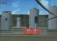 A street car that transport people around town.