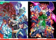 Mega Man in Marvel vs. Capcom Ultimate Complete Works tribute art.