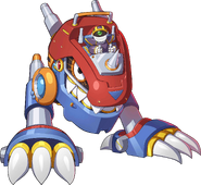 REX-2000 as it appears in Mega Man X DiVE.