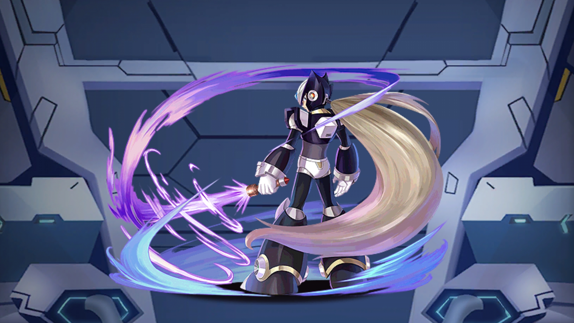 megaman x5 zero black armor