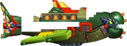 The U-555 partially assembled with all available sprites.