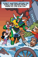 Centaur Man in the Mega Man comic.