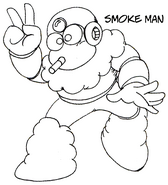 Unused boss design (Smoke Man)