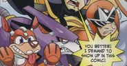 Treble in Archie's Mega Man comic.