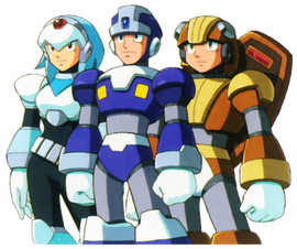 Maverick Hunter Reploids from Mega Man X5