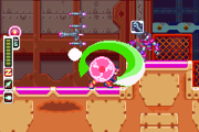 The Magnet Charge area. Note Zero's charge is currently South, meaning he has floaty jumps if the floor is the same colour.