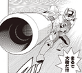 MegaMan's upgraded MegaBuster in the manga.