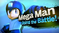 Mega Man's splash art