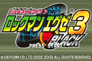 Title screen. (Japan, BLACK)