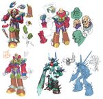 Sigma's concept art for Mega Man X8.