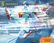 X performing the Tatsumaki in Mega Man X DiVE.