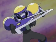 FlashManGauntletBladeAxess20.png (625 KB) FlashMan using his gauntlet, episode 20.