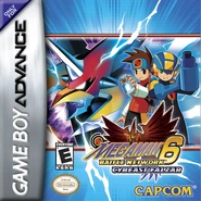 Mega Man Battle Network 6 Cybeast Falzar Coverart