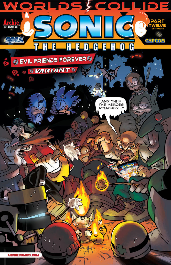 Sonic Universe Issue #46 - Worlds Collide in 5