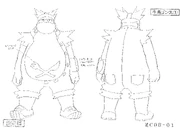 Bud Bison design sheet 1