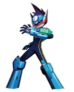 Mega Man Star Force 3 design.