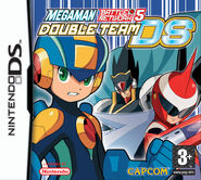 Unused Double Team DS European cover (press release promo).