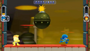 Bomb Man using a giant bomb in Mega Man Powered Up.