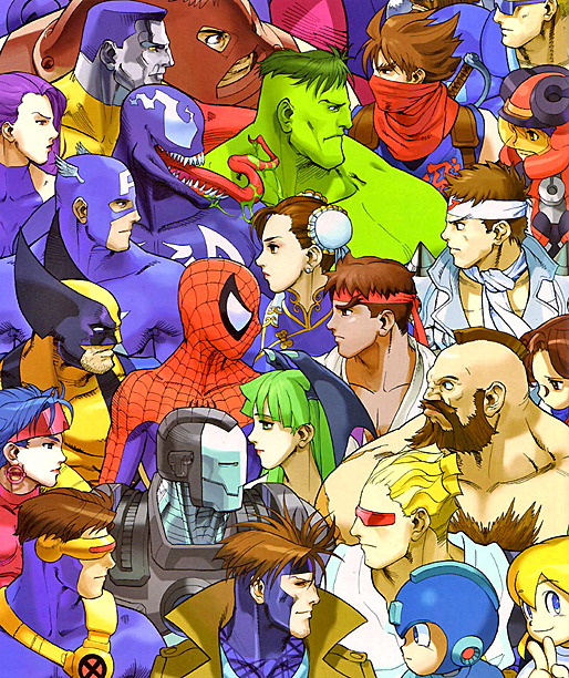 marvel vs capcom 1 character select