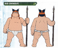 Concept art of Bud (Swimsuit).