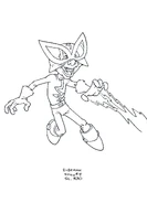 Elec Man Captain N Production Sketch