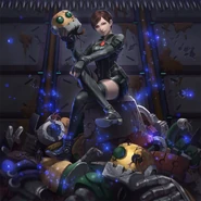 In the TEPPEN card Rebecca Chambers.