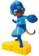 Rockman fitted Airou (Felyne) figure