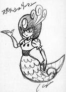 Concept art of Splash Woman.