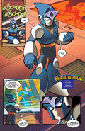 Shadow Man in the Mega Man comic.