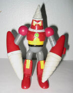 Drill Man action figure from the cartoon show.