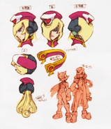 Concept art of Elpizo (alongside Ethos and Pathos)