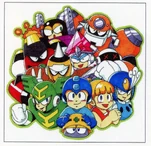 R9RH1.jpg (620 KB) Hornet Man shown in an artwork from Capcom Visual Works 2004-2014.